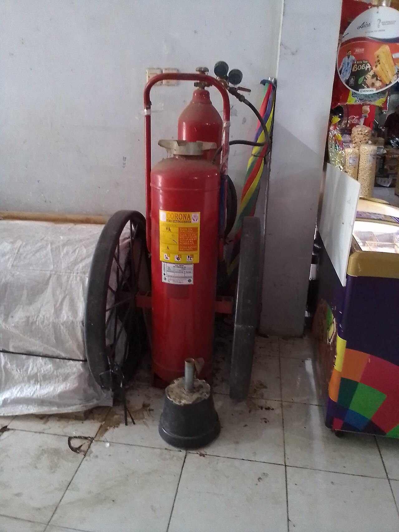Operasi pemadaman kebakaran tenggarong